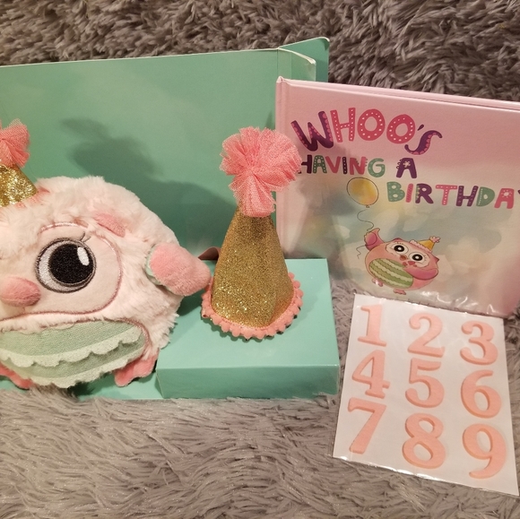 Girls Owl Themed Birthday Party Gift Set - Picture 3 of 7
